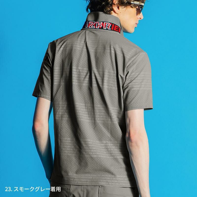 P.A.ストレッチ半袖ポロシャツ[アイズフロンティア/515]（S-4L）