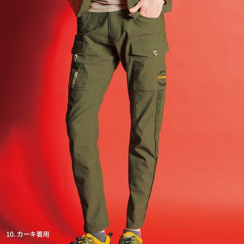 ドライストレッチ3Dドビーカーゴパンツ[アイズフロンティア/7022]（73-101）