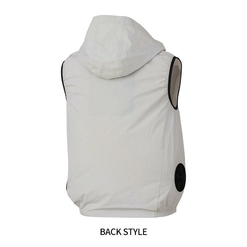 空調服 空調服(R)ベスト フード付き（服単品）[ジーベック/XE98029]（S-5L