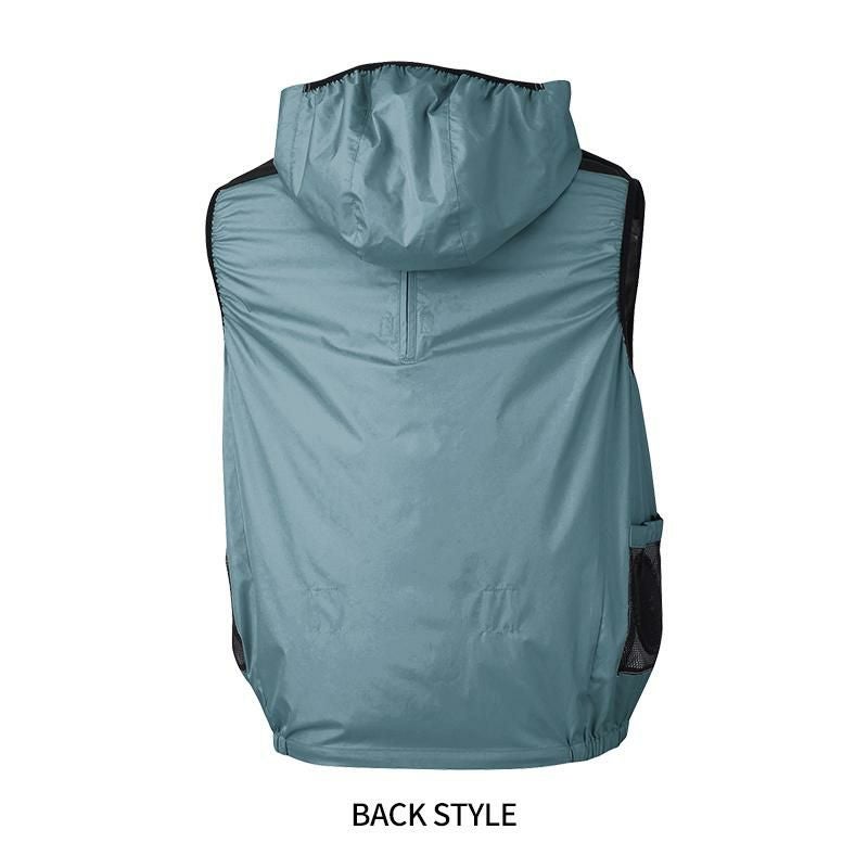 空調服(R)遮熱ハーネスベスト フード付き（服単品）[ジーベック/XE98106]（S-5L）