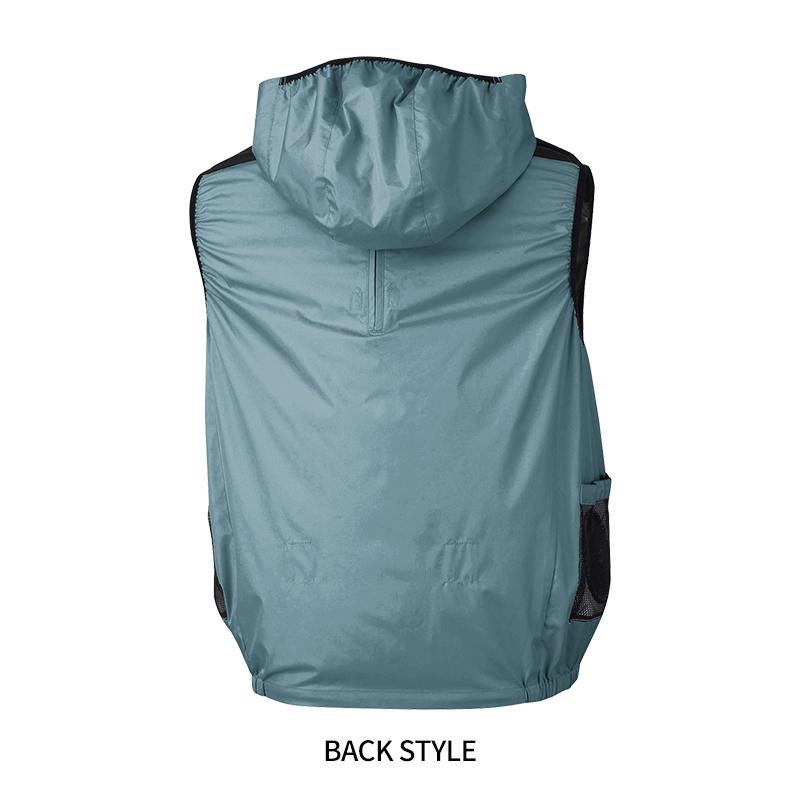 空調服(R)遮熱ハーネスベスト フード付き（服単品）[ジーベック/XE98106]（S-5L）