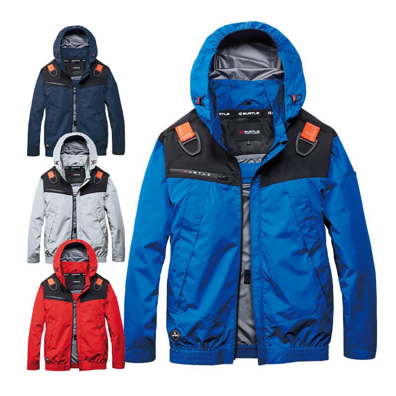 【服単品】エアークラフト ACフーディジャケット(ユニセックス)[バートル/AC1191]