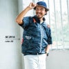 エアークラフト AC半袖ブルゾン(ユニセックス)+ファン+バッテリーセット[バートル/AC2016/AC360/AC370]