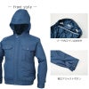 空調服 長袖ブルゾン（フード付き）[ジーベック/KU90810]M-5L