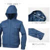 空調服 長袖ブルゾン（フード付き）[ジーベック/KU90810]M-5L