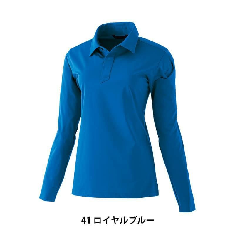 TS4Dレディースロングポロシャツ[TS DESIGN(藤和)/91051] S-L
