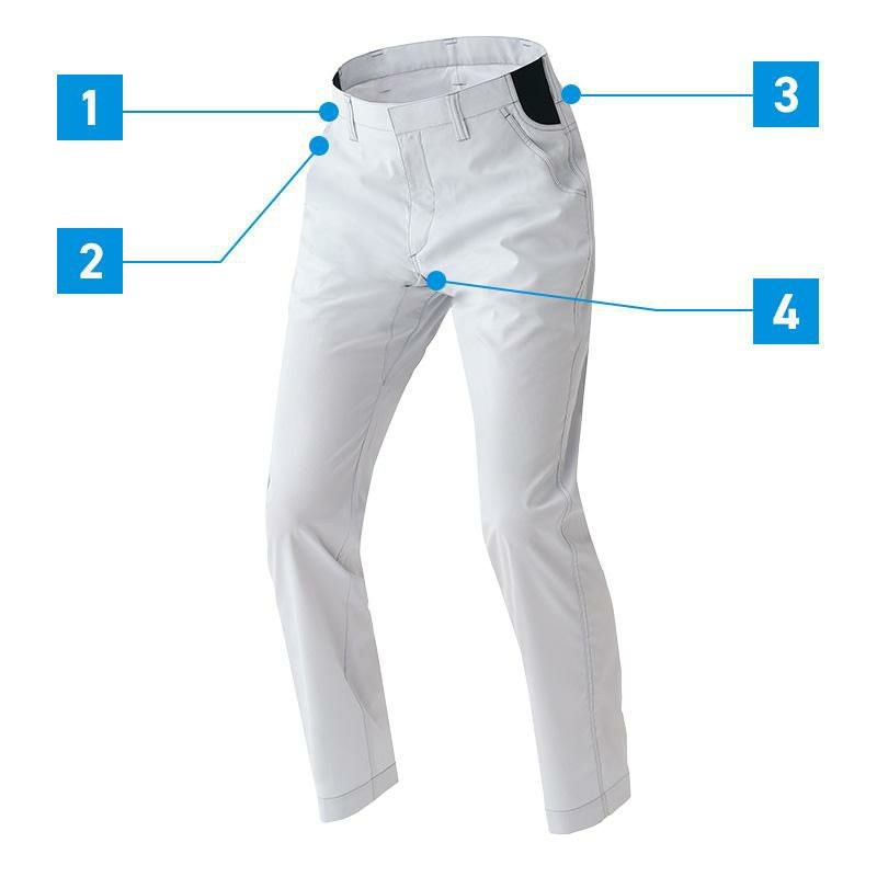 ワークパンツ（ノータック）（男女兼用）[アイトス/AZ-1950]5L-6L