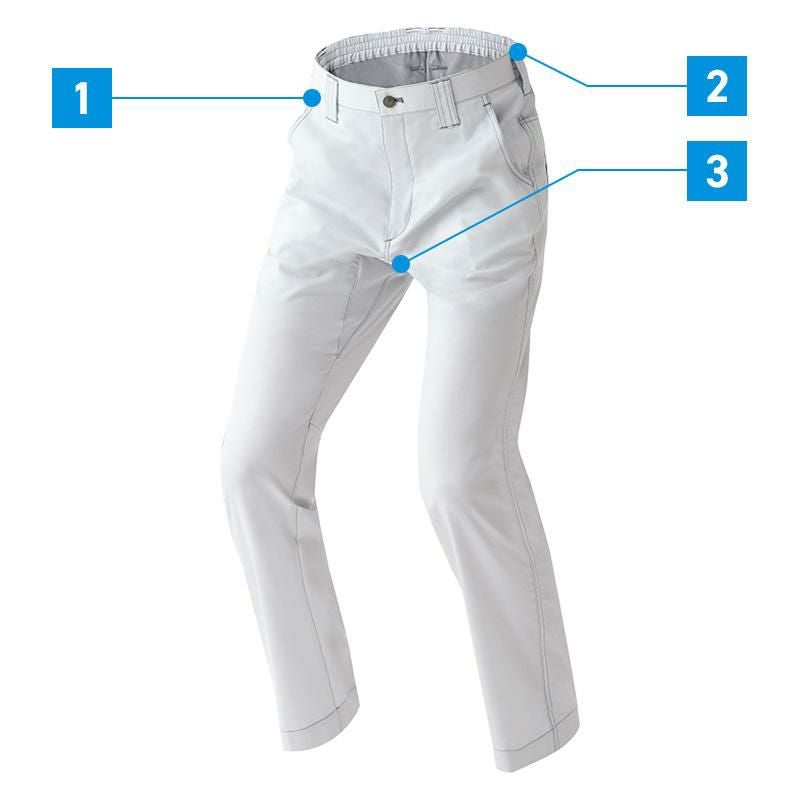 ワークパンツ（ノータック）[アイトス/AZ-5150]3S-4L