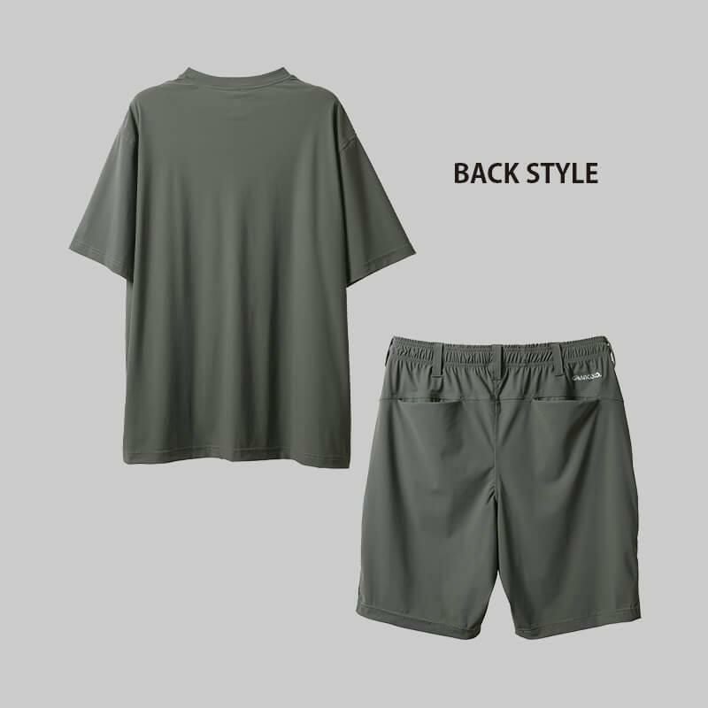 アイスTシャツ+アイスショートパンツ上下セット[タカヤ/GC-S356/GC