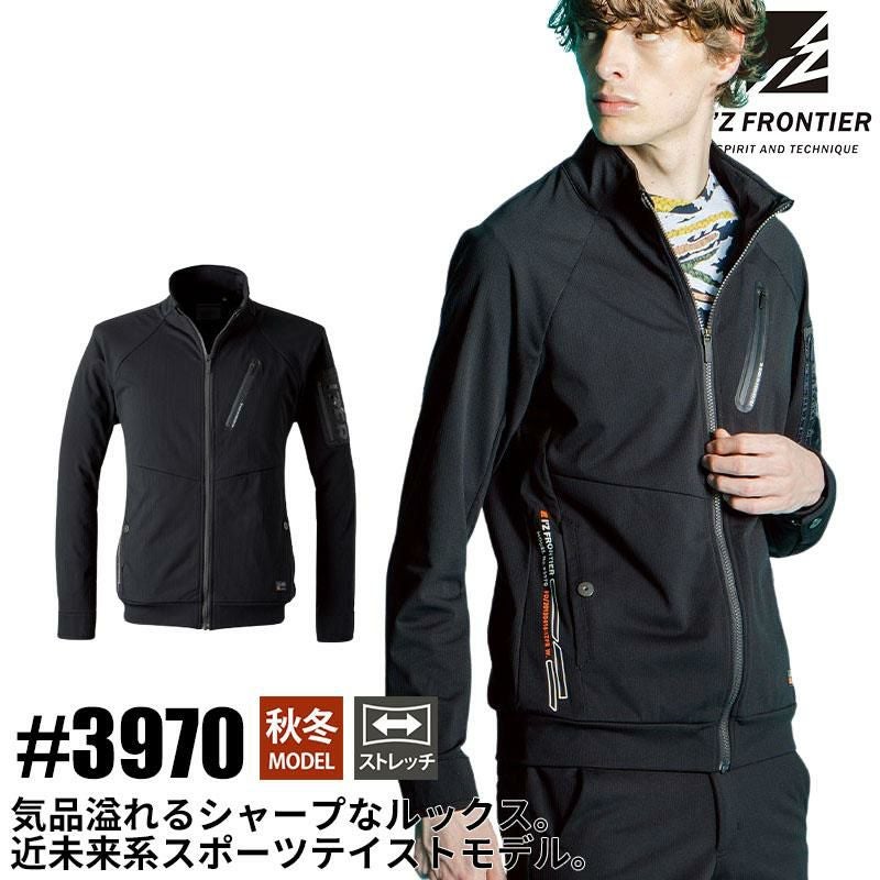 A.D.ストレッチバックワッフルワークジャケット[アイズフロンティア