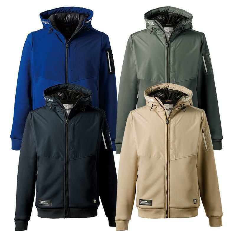 ハイブリットストレッチ裏ボアジャケット[アイズフロンティア/8810](S