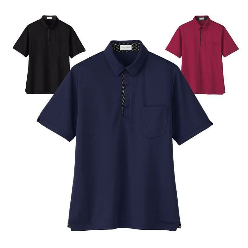 ユニセックスポロシャツ[ボンマックス/FB4554U] 3S-5L