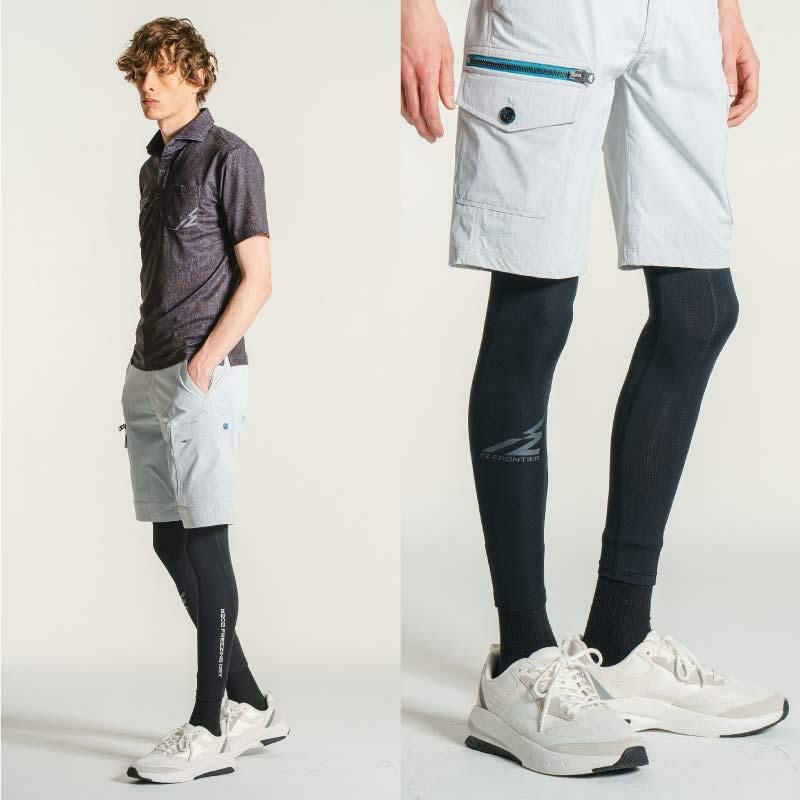 接触冷感コンプレッションインナータイツ[アイズフロンティア/202]（S-3L）