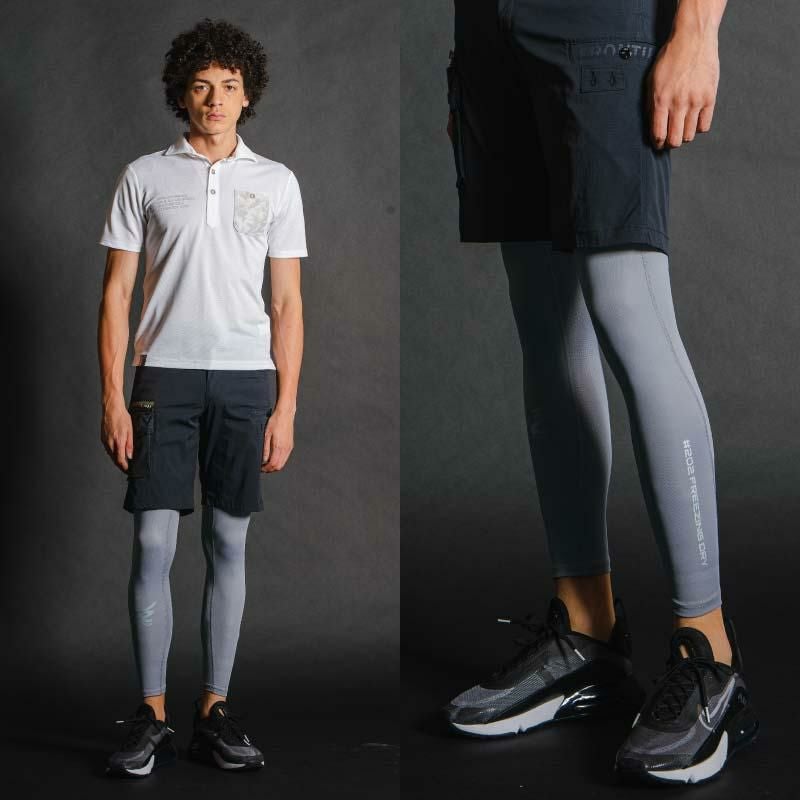 接触冷感コンプレッションインナータイツ[アイズフロンティア/202]（S-3L）