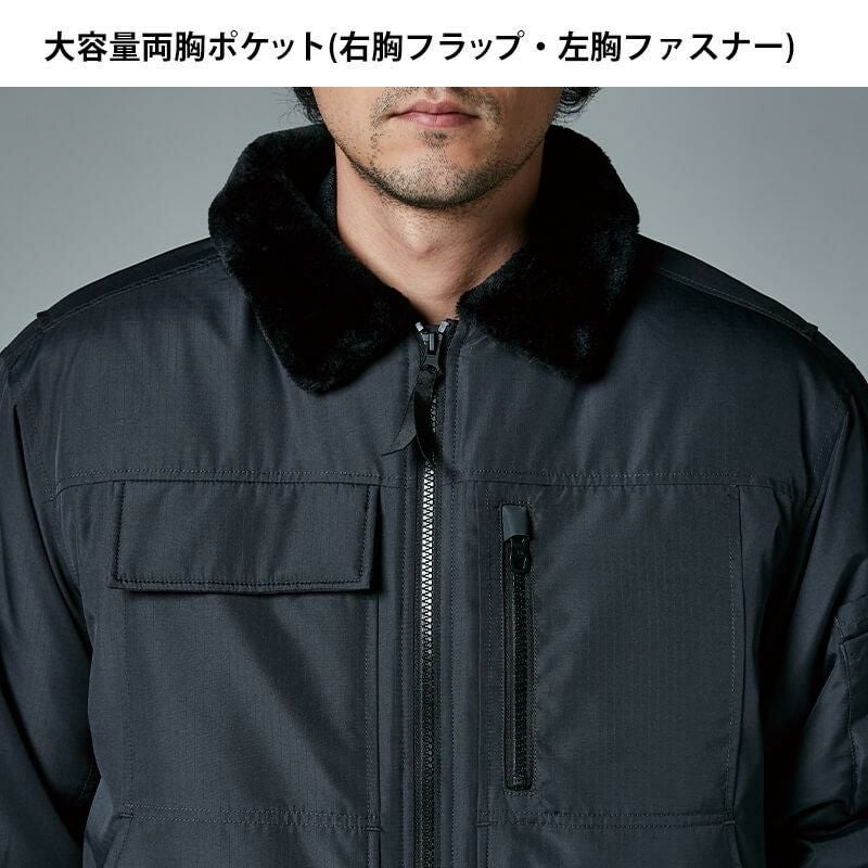 TTT_MSW 21FW AW フライトジャケット ウィンターフライトジャケット[TS DESIGN/46326] 5L-6L｜作業服・作業