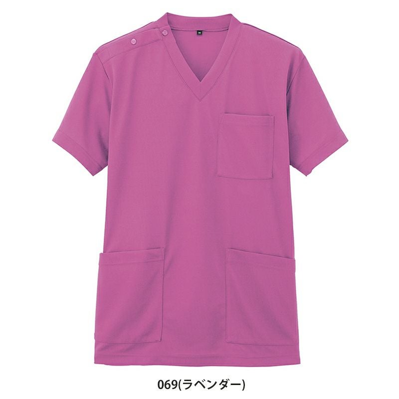 ニットスクラブ 男女兼用[AZ861411/アイトス]｜介護ユニフォーム・介護