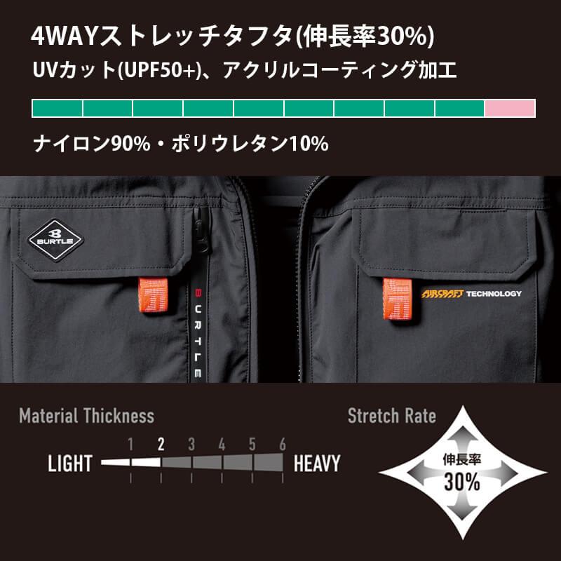 ACベスト(ユニセックス)[バートル/AC2034] S-XL｜作業服・作業着の通販