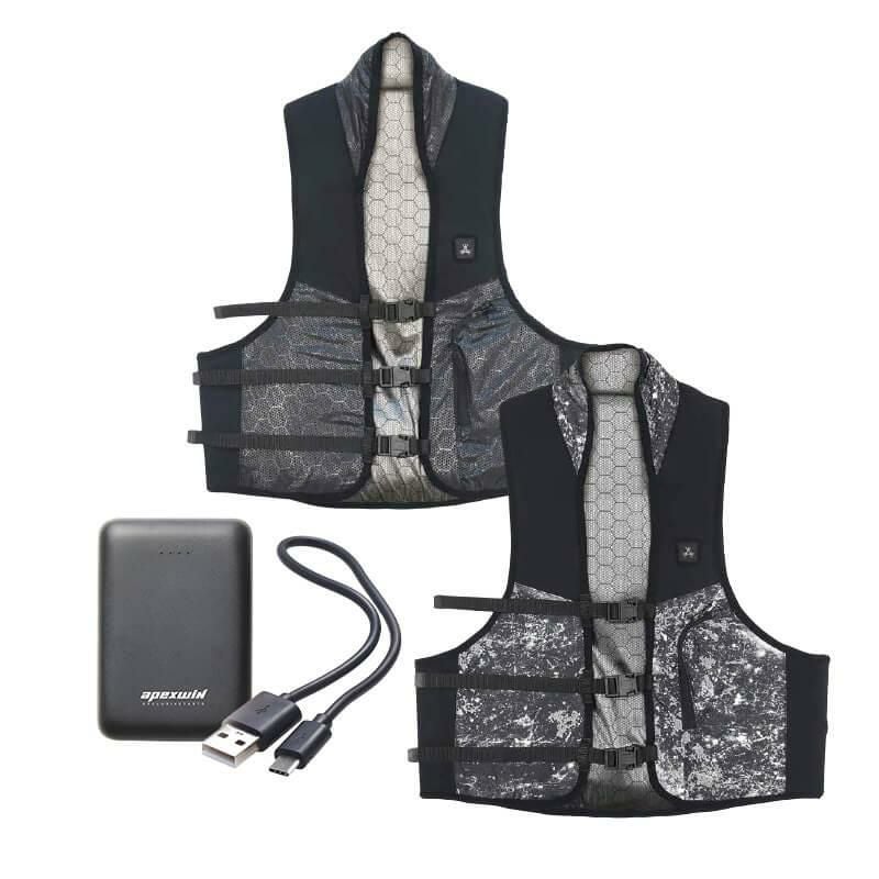 アタックベース　水冷ベストPRO ブラック 11130 2024年 水冷ベストPRO[アタックベース/11130] F｜作業服・作業着の通販なら