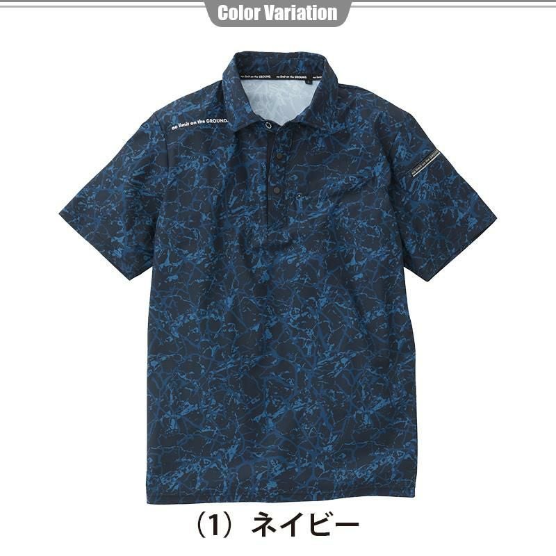 半袖ポロシャツ( 胸ポケット付き)[桑和/0395-51] S-3L | イワキ