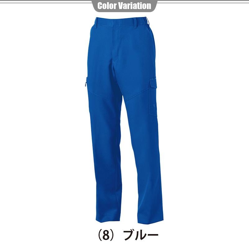 カーゴパンツ（ノータック、脇ゴム）[桑和/9668-98-17] 4L- | イワキ