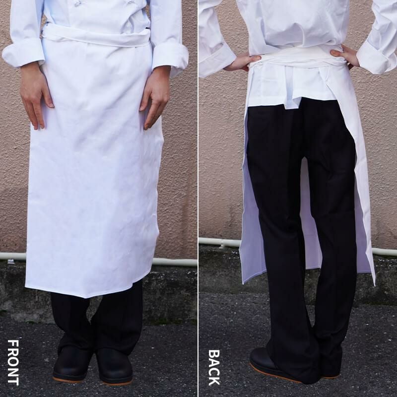 特大前掛[9-643/住商モンブラン](F)｜飲食店制服・コックコートの通販
