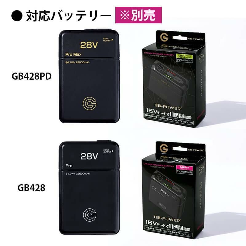 GB-POWER GBパワー 28V ファンセット[長信ジャパン/GF128V]｜作業服 