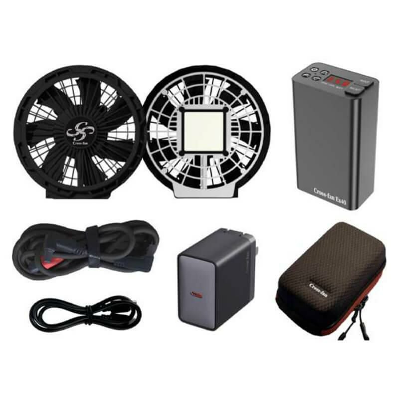 Cross-fan Ex40 セット 2025年新型 Cross-fan EX40クロスファンイーエックス スターターセット