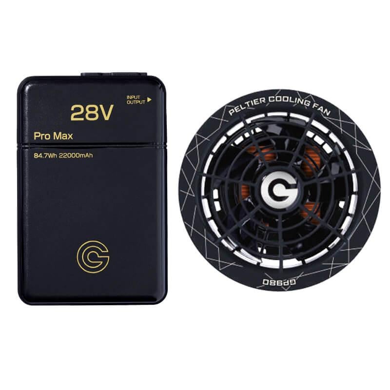 GB-POWER GBパワー ペルチェ内蔵ファンセット+バッテリーセット[長信