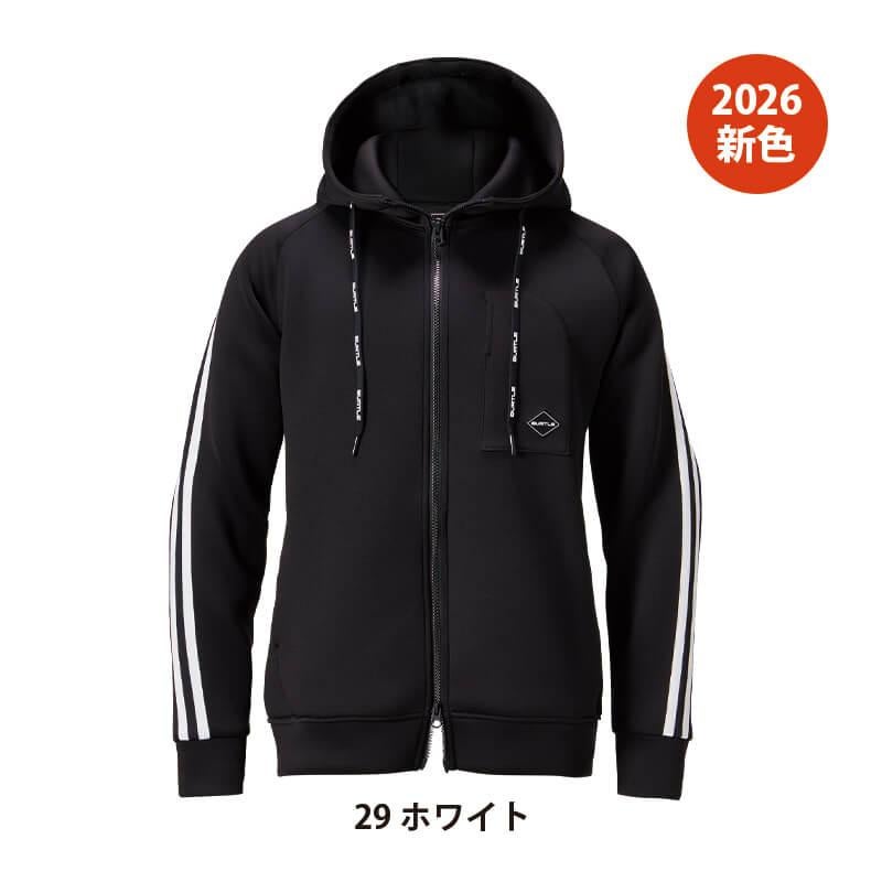 エアーテックジップフーディ(ユニセックス)[バートル/4110] M-XL｜作業 