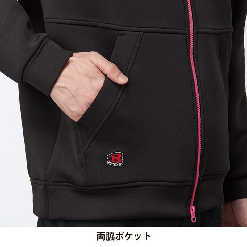 エアーテックジップフーディ(ユニセックス)[バートル/4110] XXL-XXL