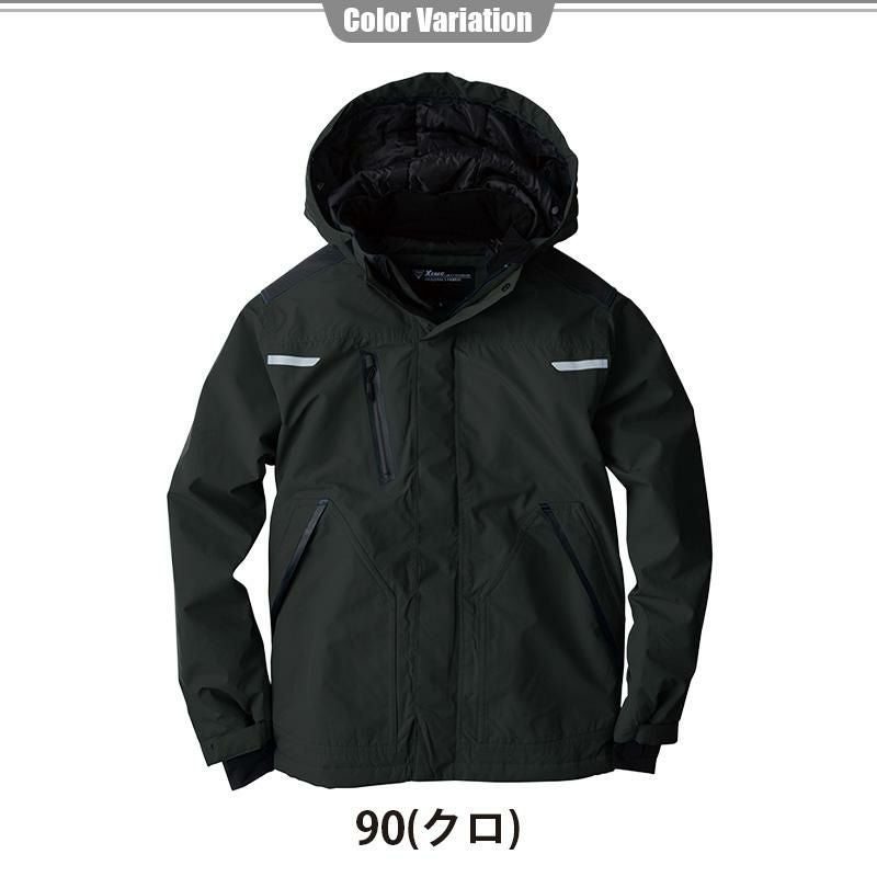 君津高校サッカー部防寒着 防水防寒ブルゾン[ジーベック/562] 4L-5L｜作業服・作業着の通販なら