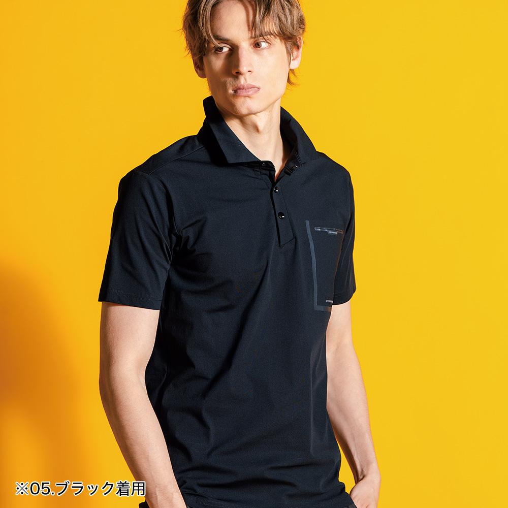 アイズフロンティア 119 ライトドライストレッチ半袖ポロシャツ
