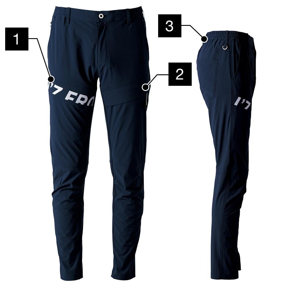 アイズフロンティア 3492 コールドフィールストレッチカーゴパンツ