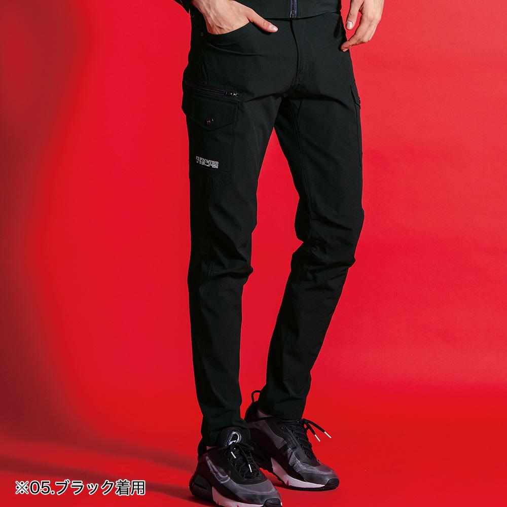 アイズフロンティア 3712 ストレッチナイロンカーゴパンツ