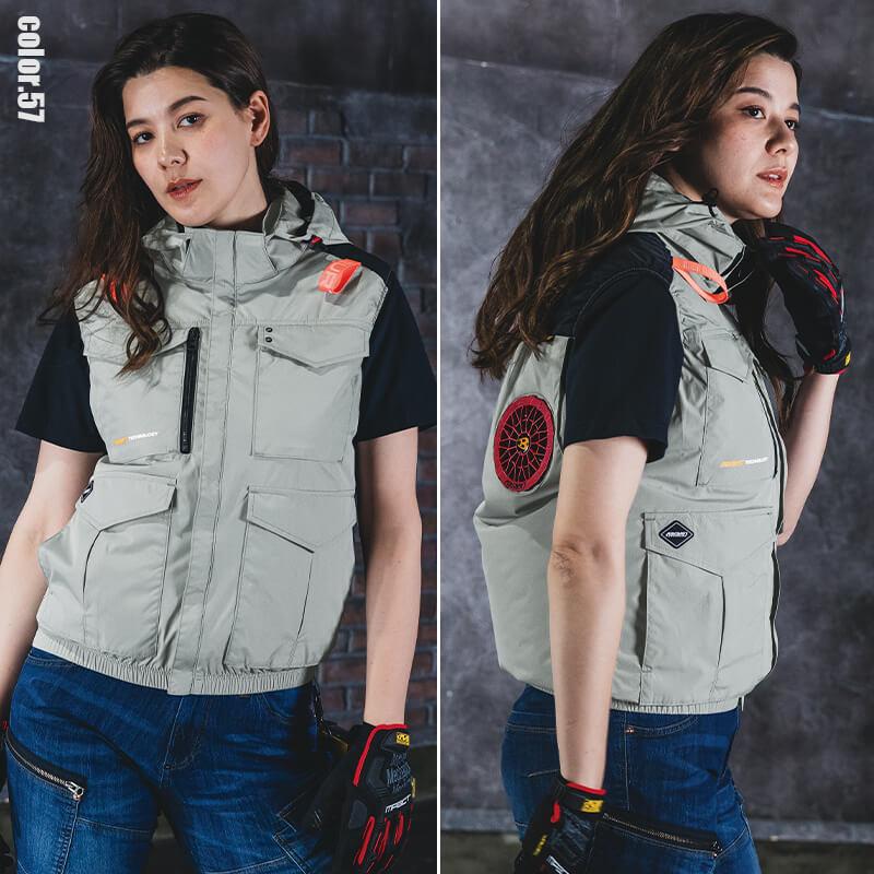ACベスト(ユニセックス)[バートル/AC2104] S-4XL｜作業服・作業着の