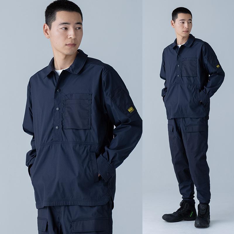 ニッカーズプルオーバーシャツ[TS DESIGN/55305] S-6L｜作業服・作業着